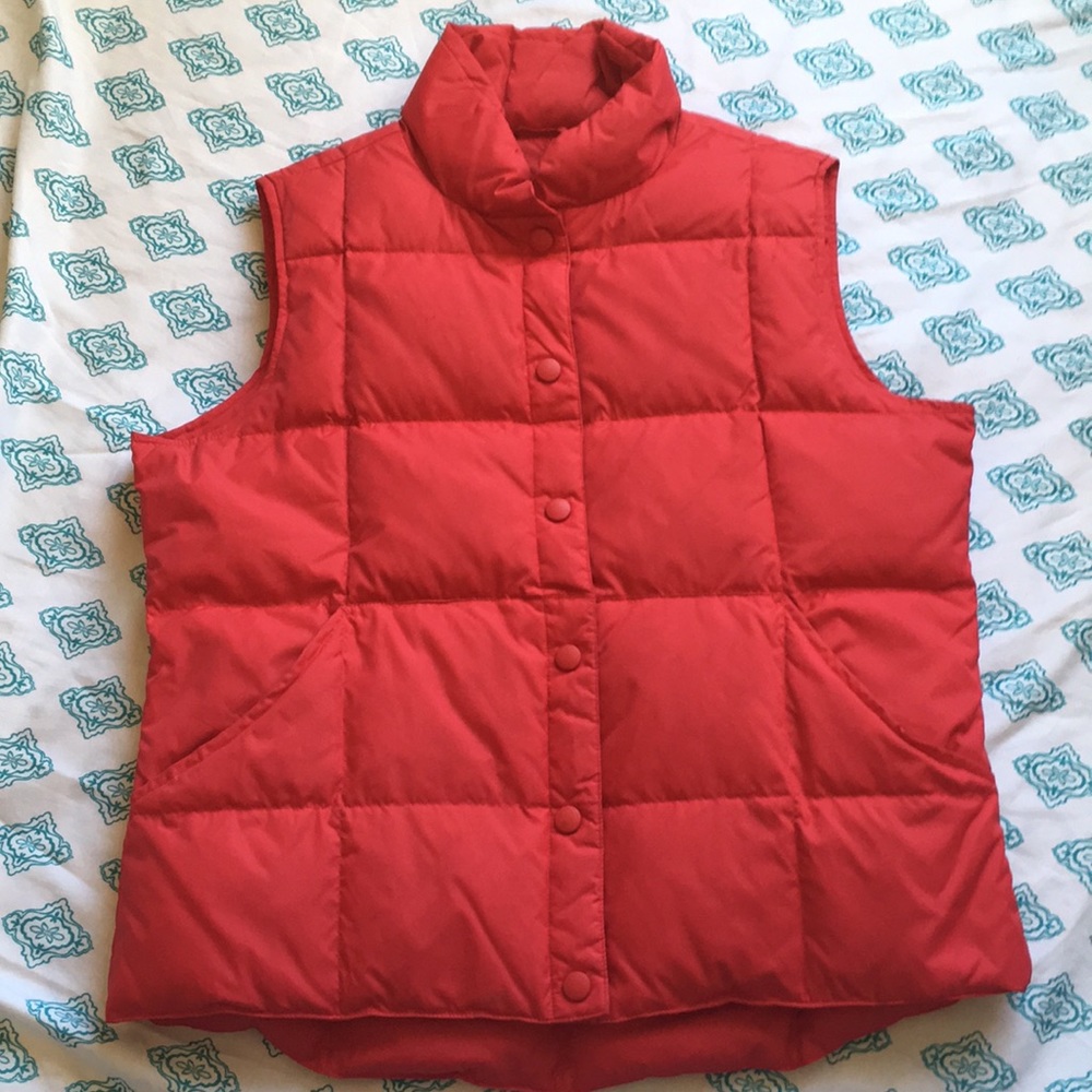Lands End puffy vest
